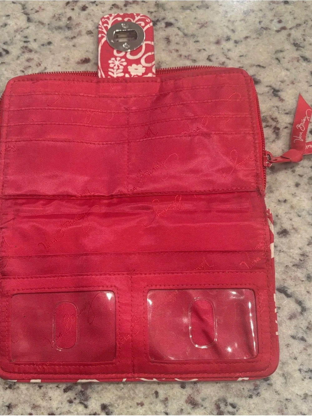 Vera Bradley Turn Lock Wallet